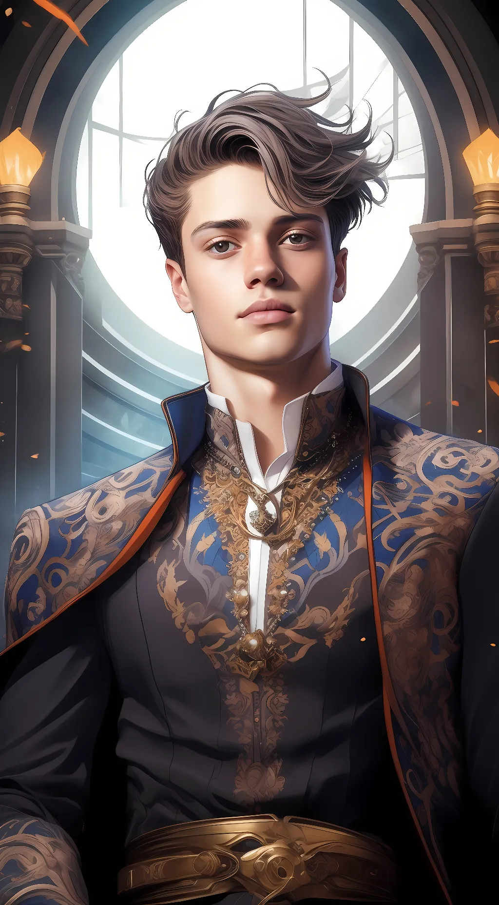 ai character: Jace Norman background