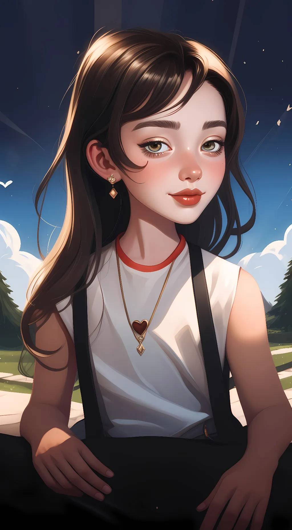 ai character: lily  background