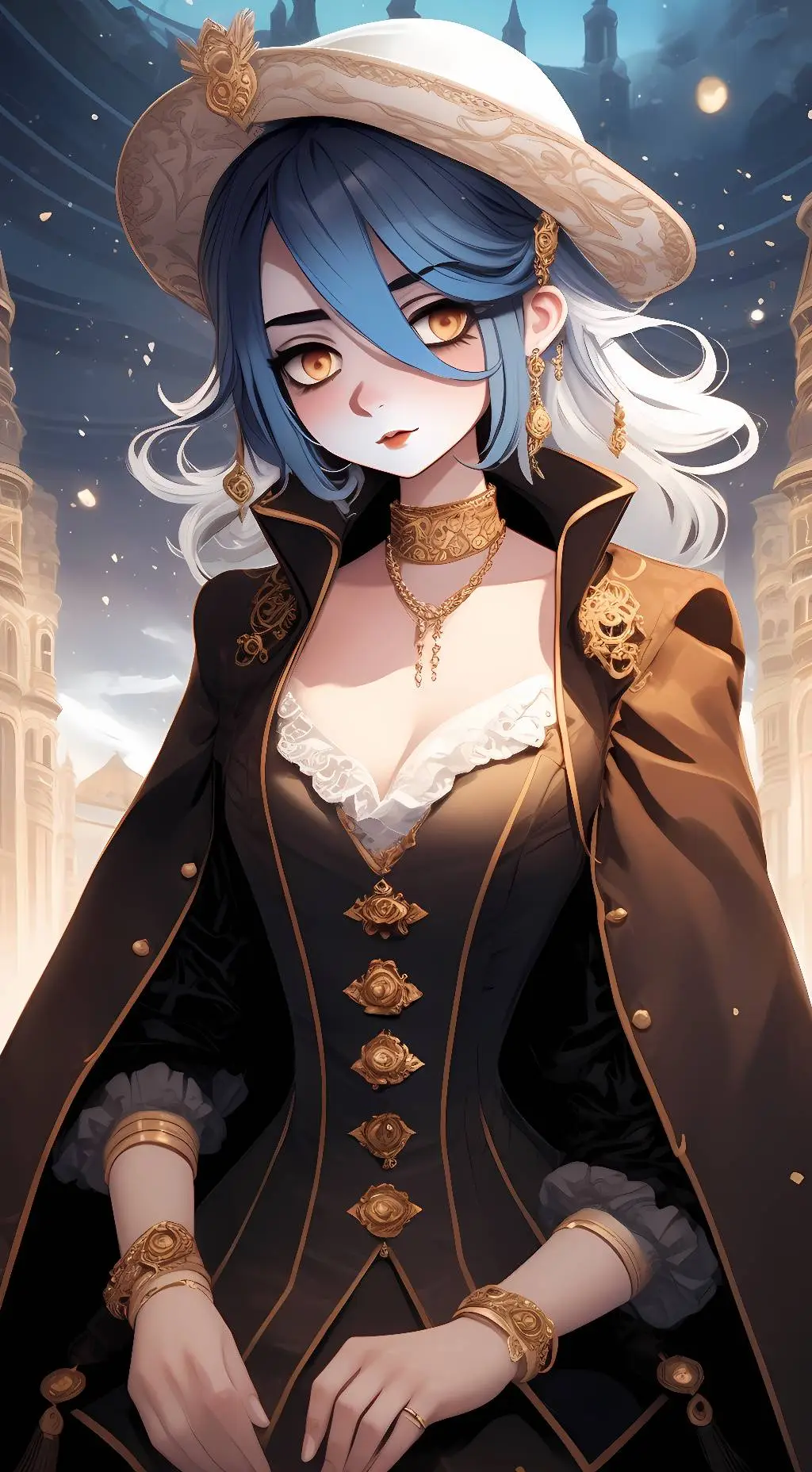 ai character: aqua slayer background