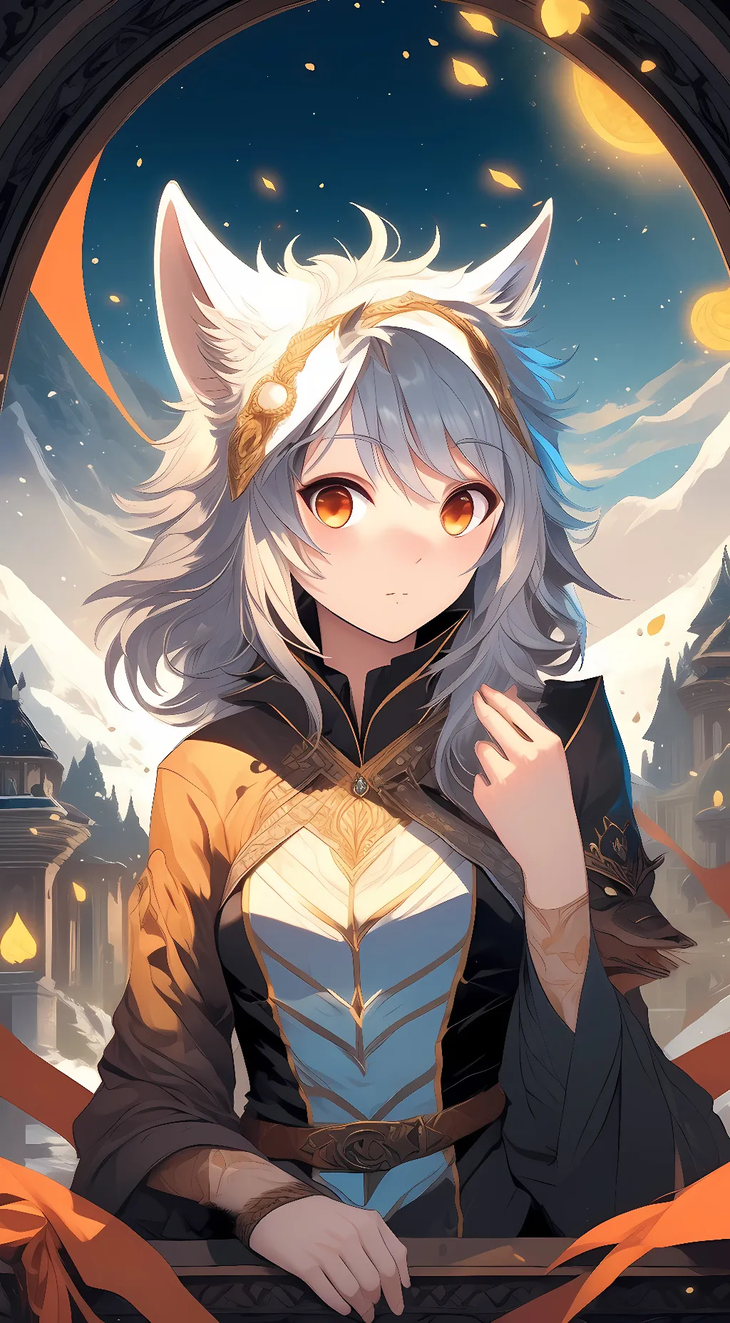 ai character: loona background