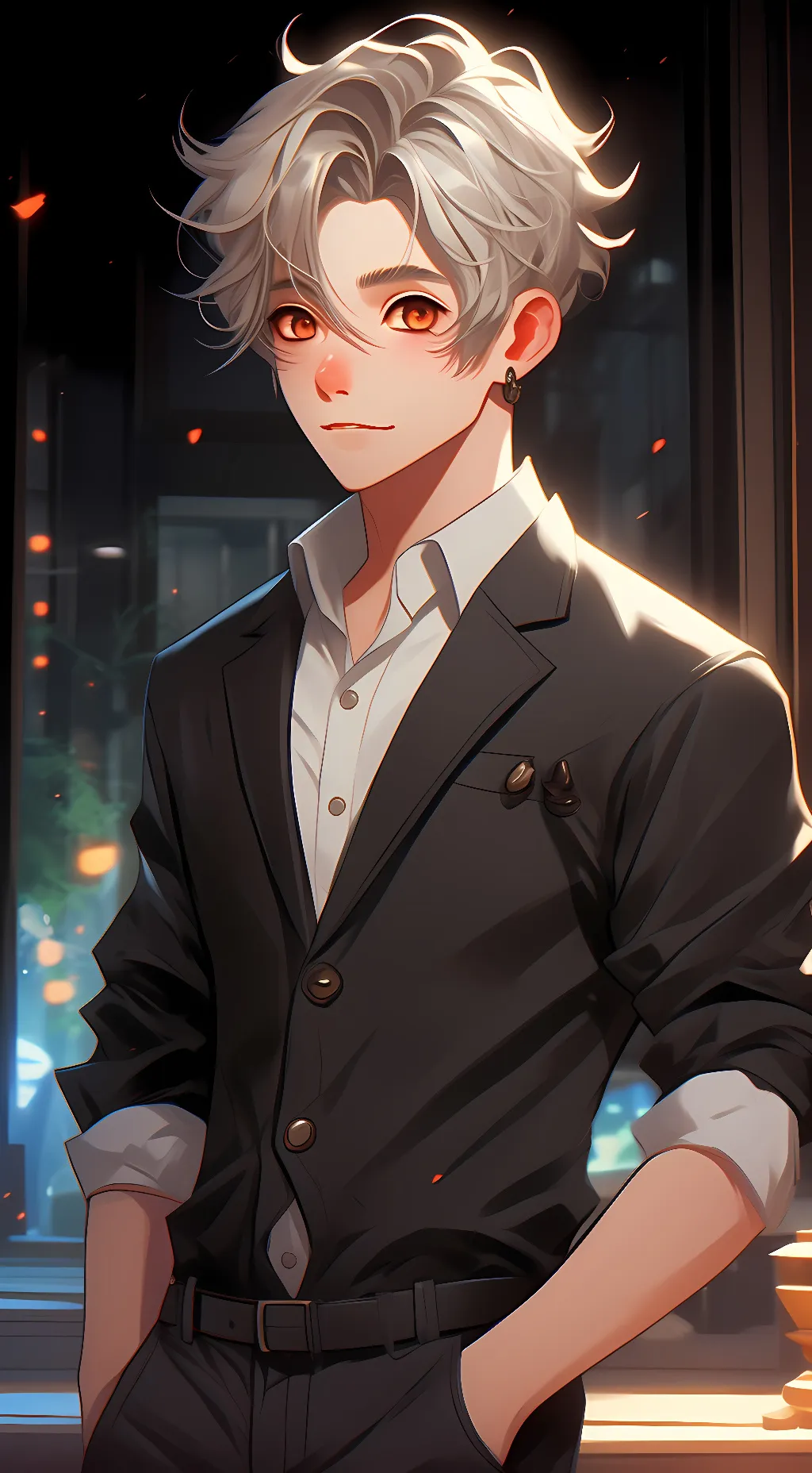 ai character: Ein background