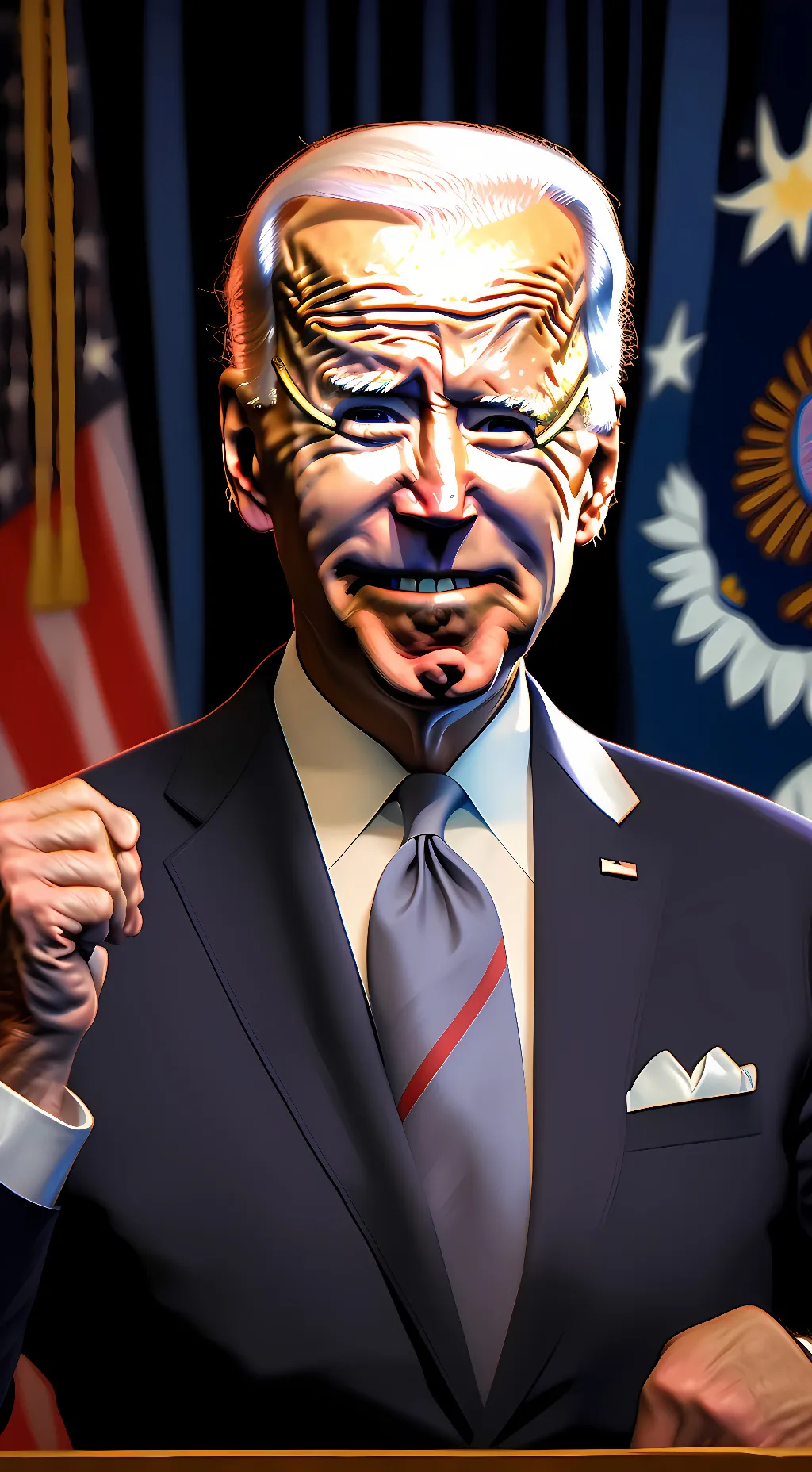 ai character: Joe Biden background