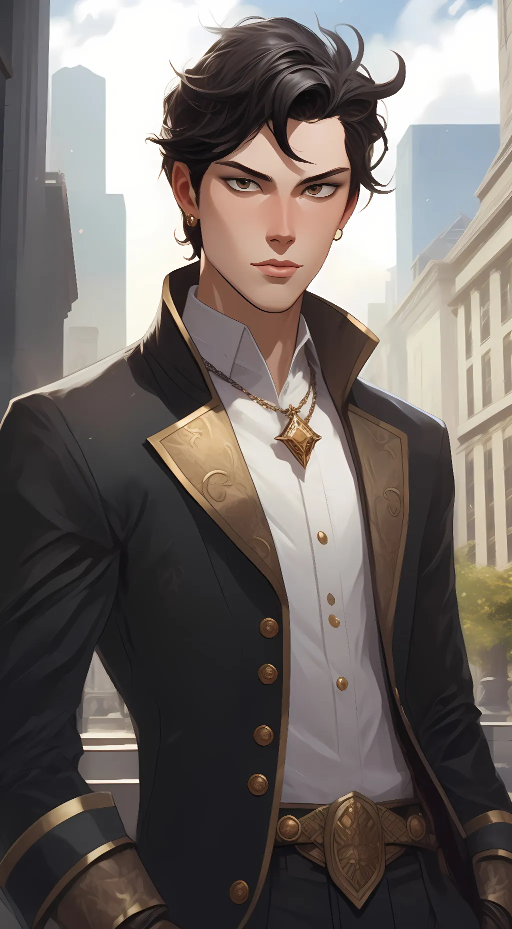 ai character: Karl background