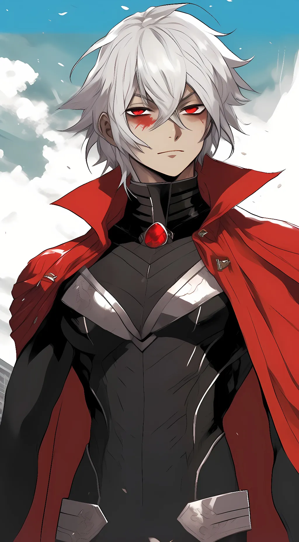 ai character: Tomura Shigaraki  background