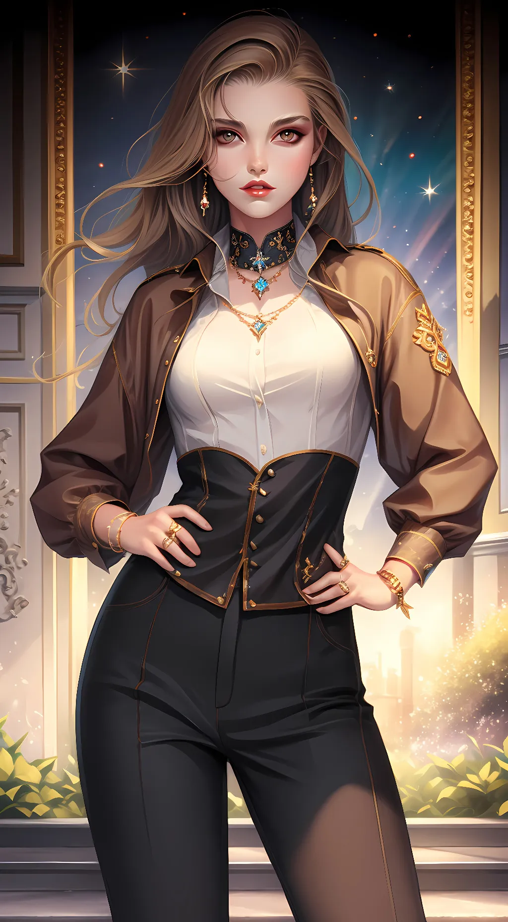 ai character: Belle background