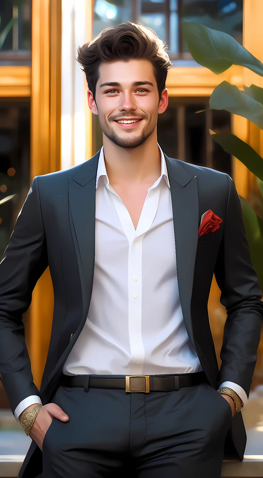 ai character: Matt Cornett background