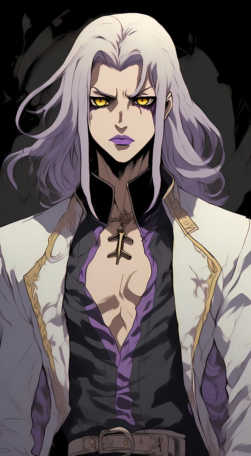 ai character: Leone Abbacchio background