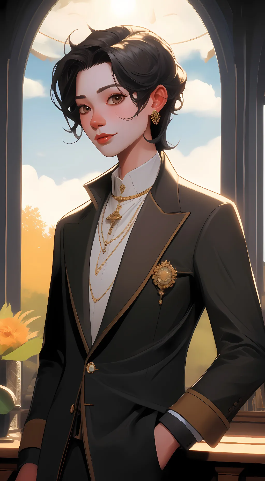 ai character: Eric background