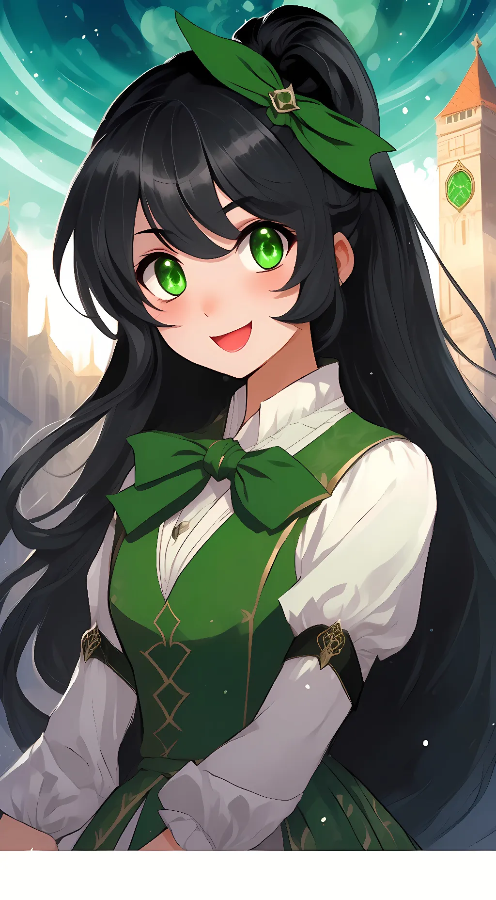 ai character: Jade background