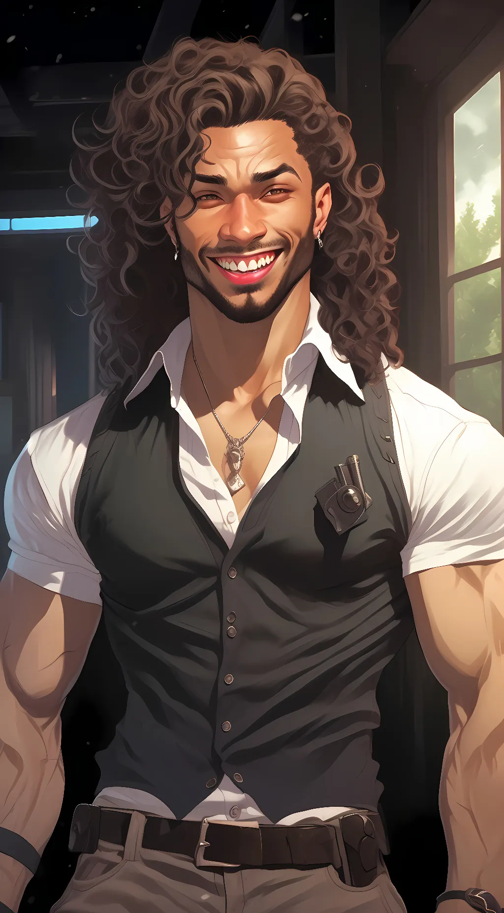 ai character: swagboyq background