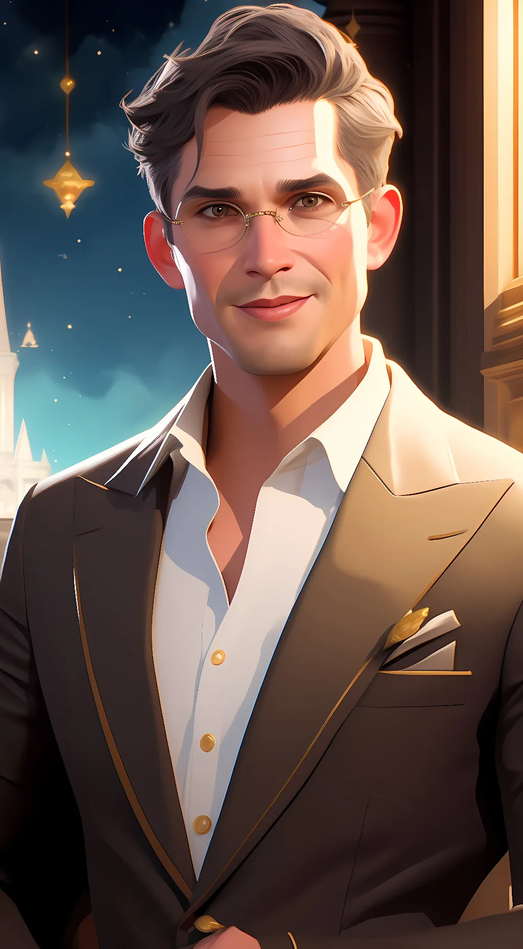 ai character: David B's brother  background