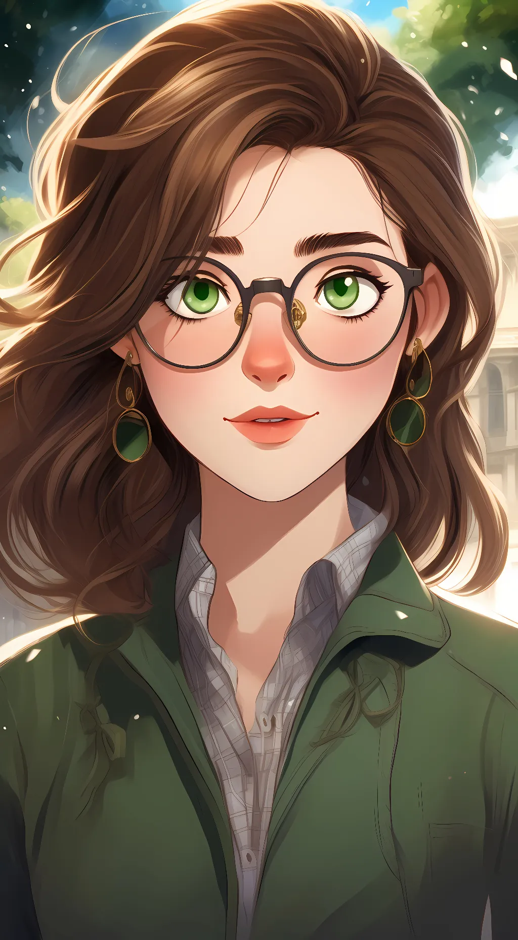 ai character: Queen  background