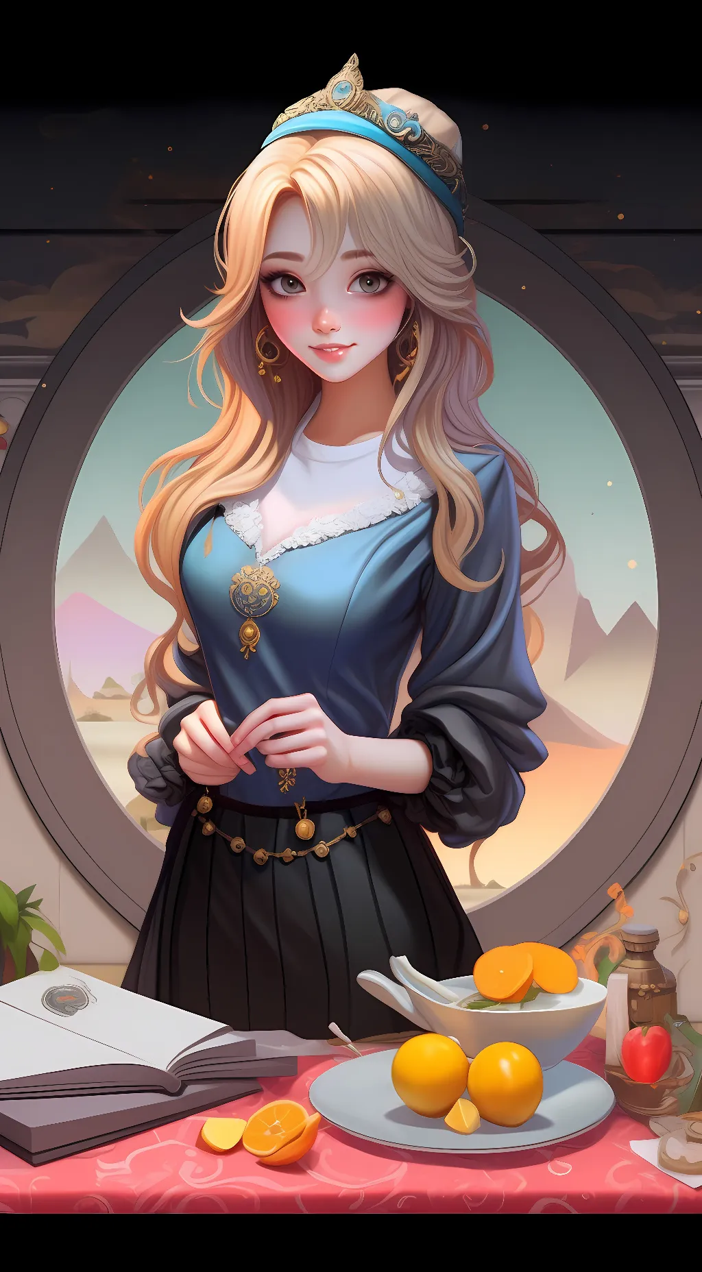 ai character: Amelia  background