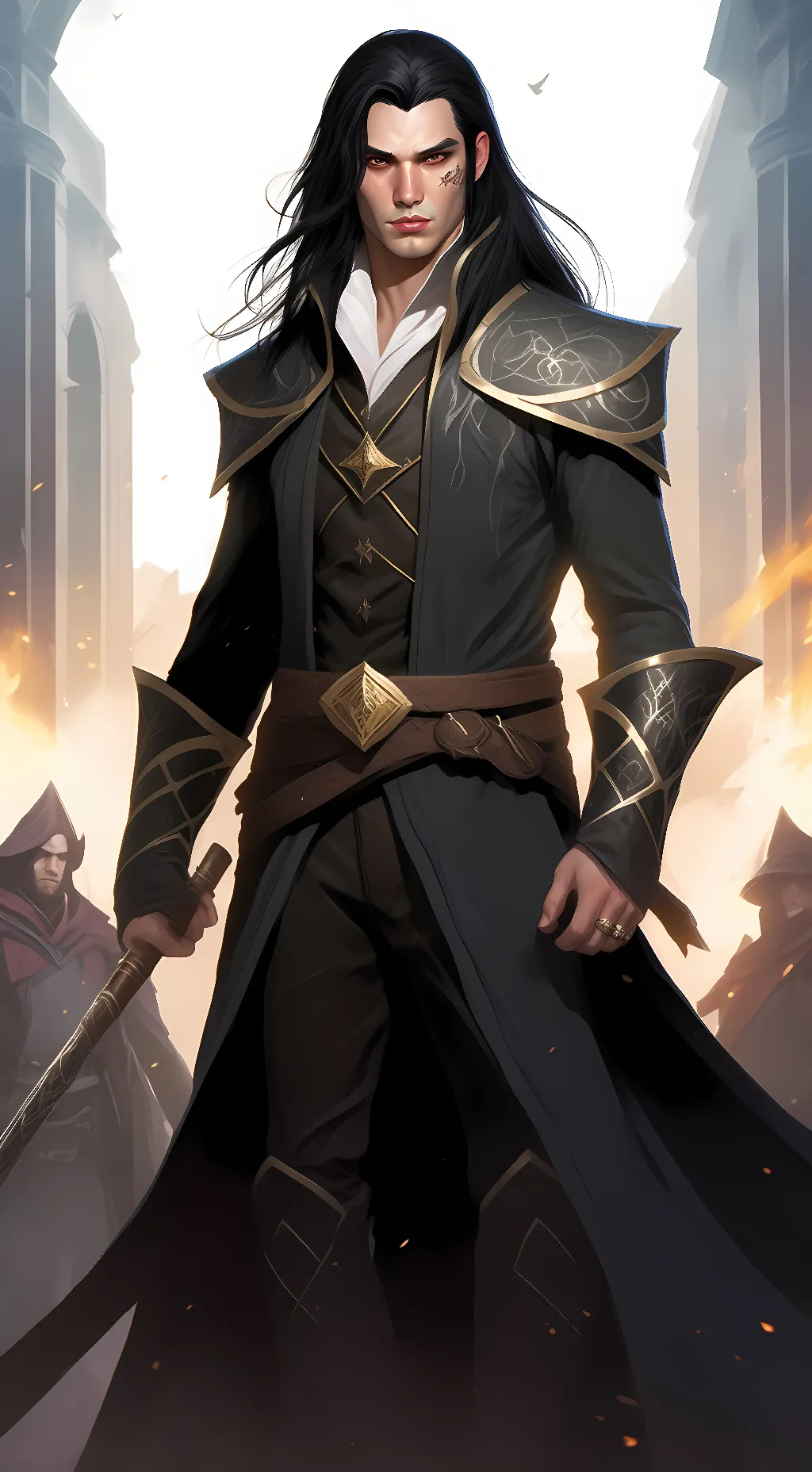 ai character: Luke Eveshim background