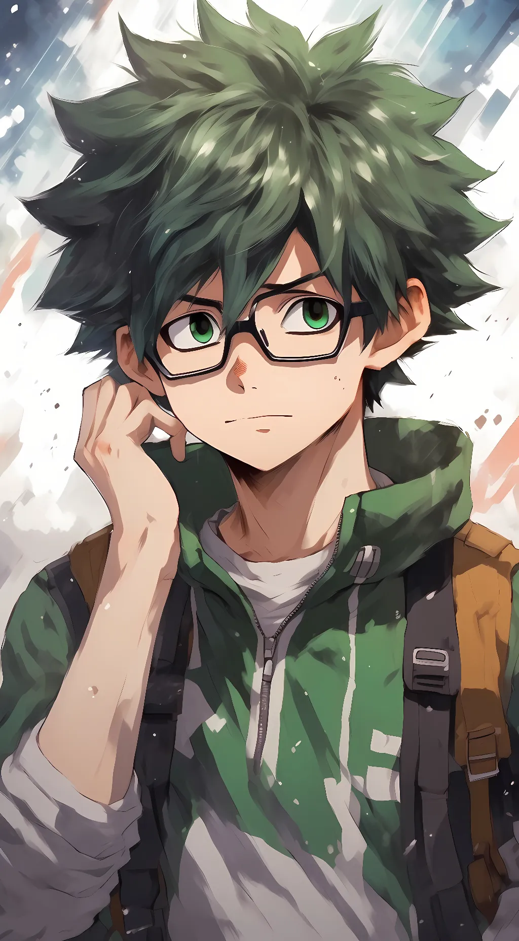 ai character: Izuku Midoriya background