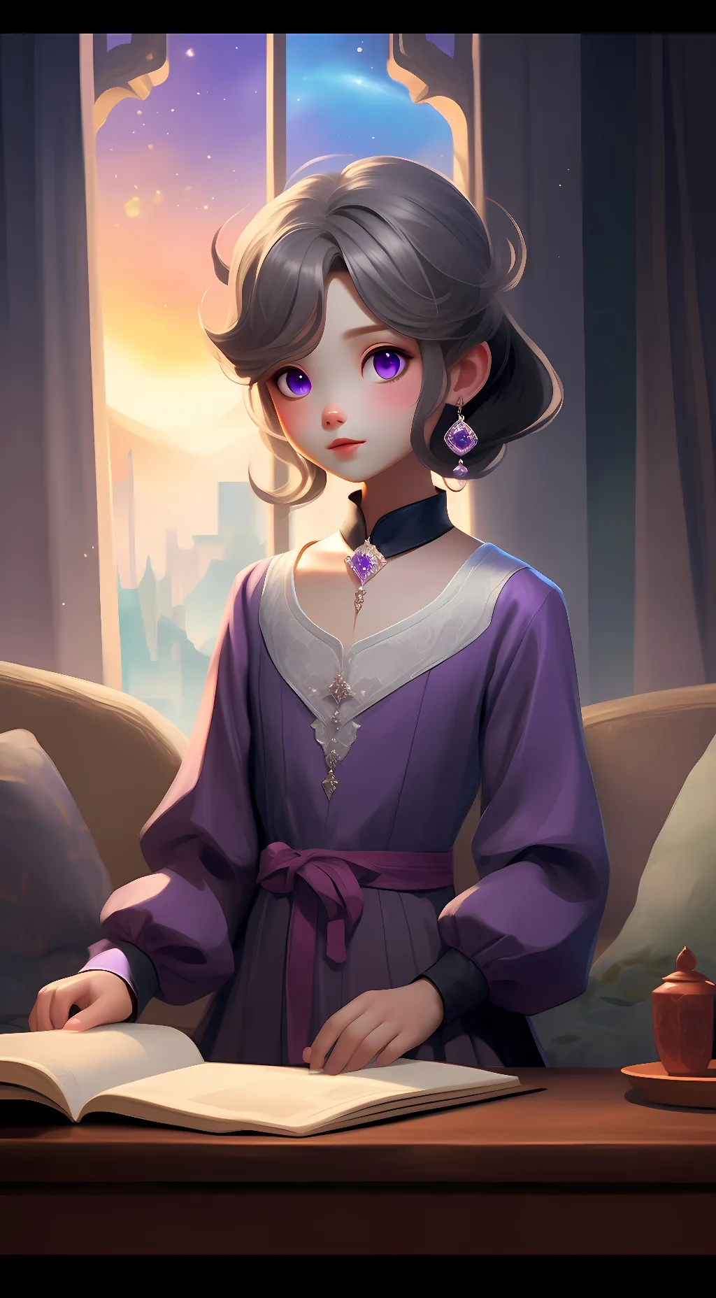 ai character: mia background