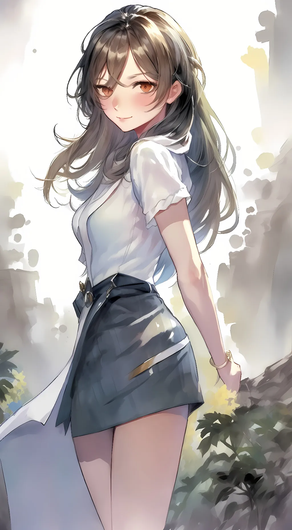 ai character: Vivian  background