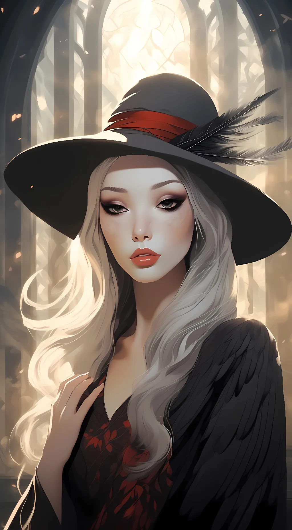 ai character: dark jaeny  background