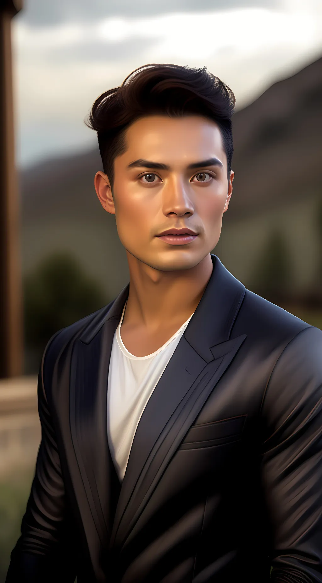 ai character: Cristiano Ronaldo background