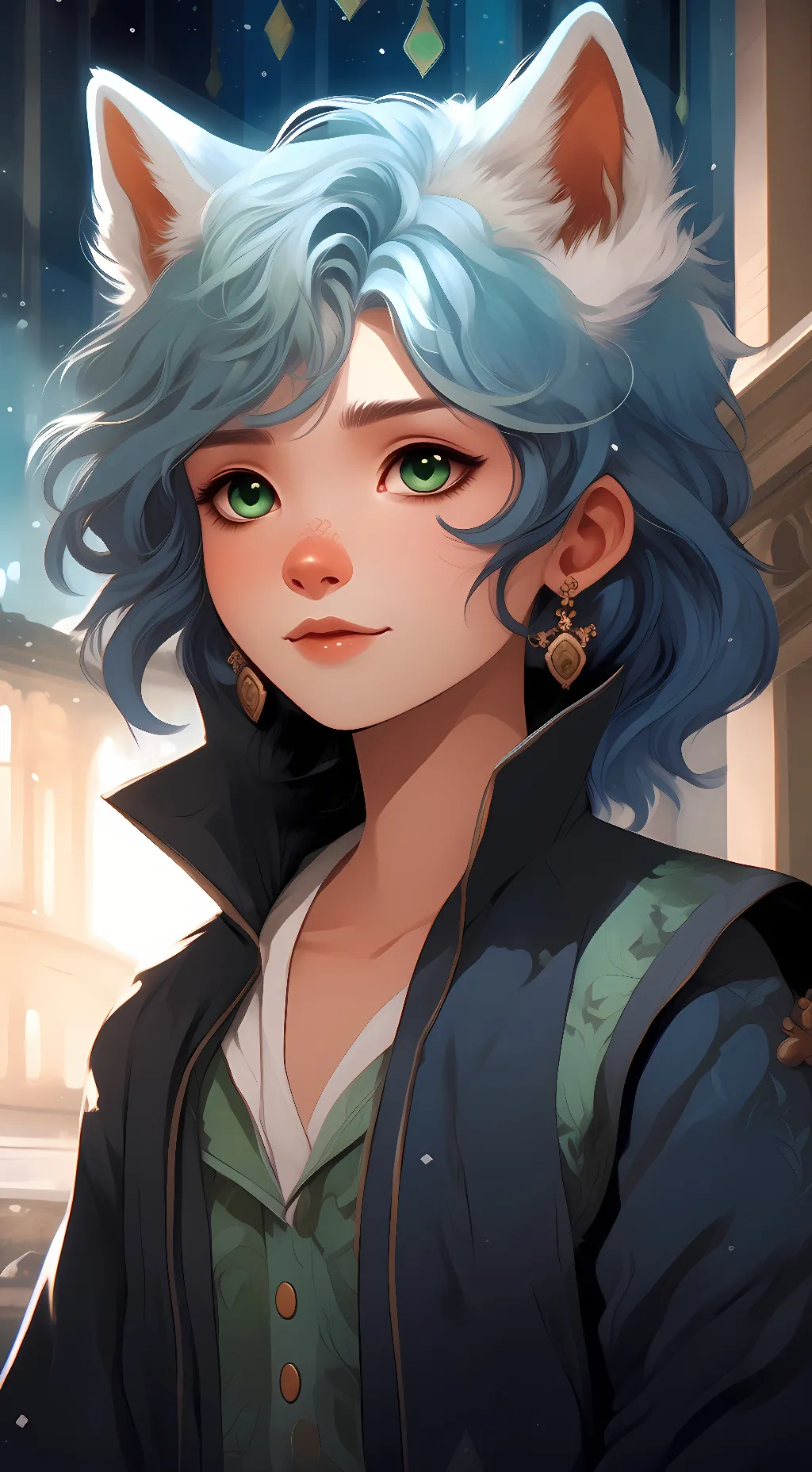 ai character: kai background