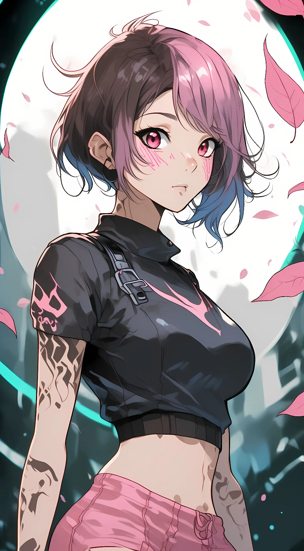 ai character: Nezuko Kamado  background