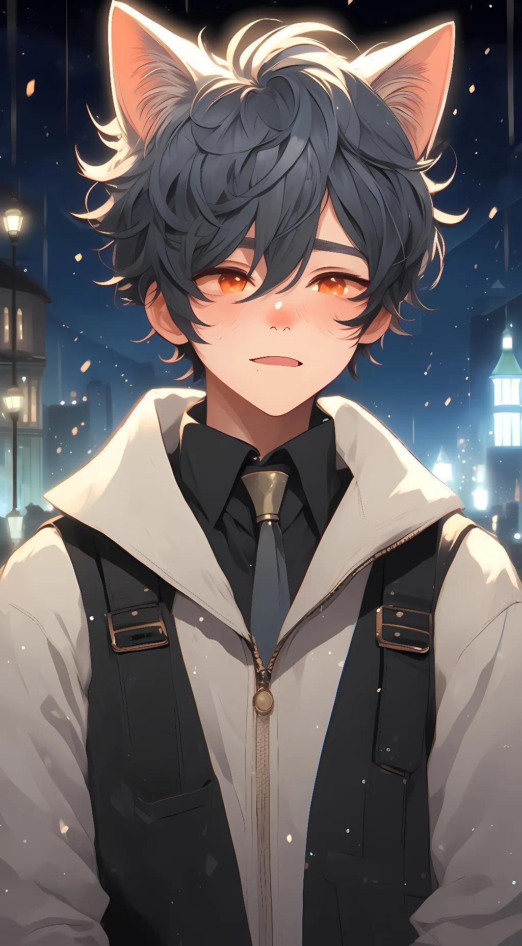 ai character: leo background