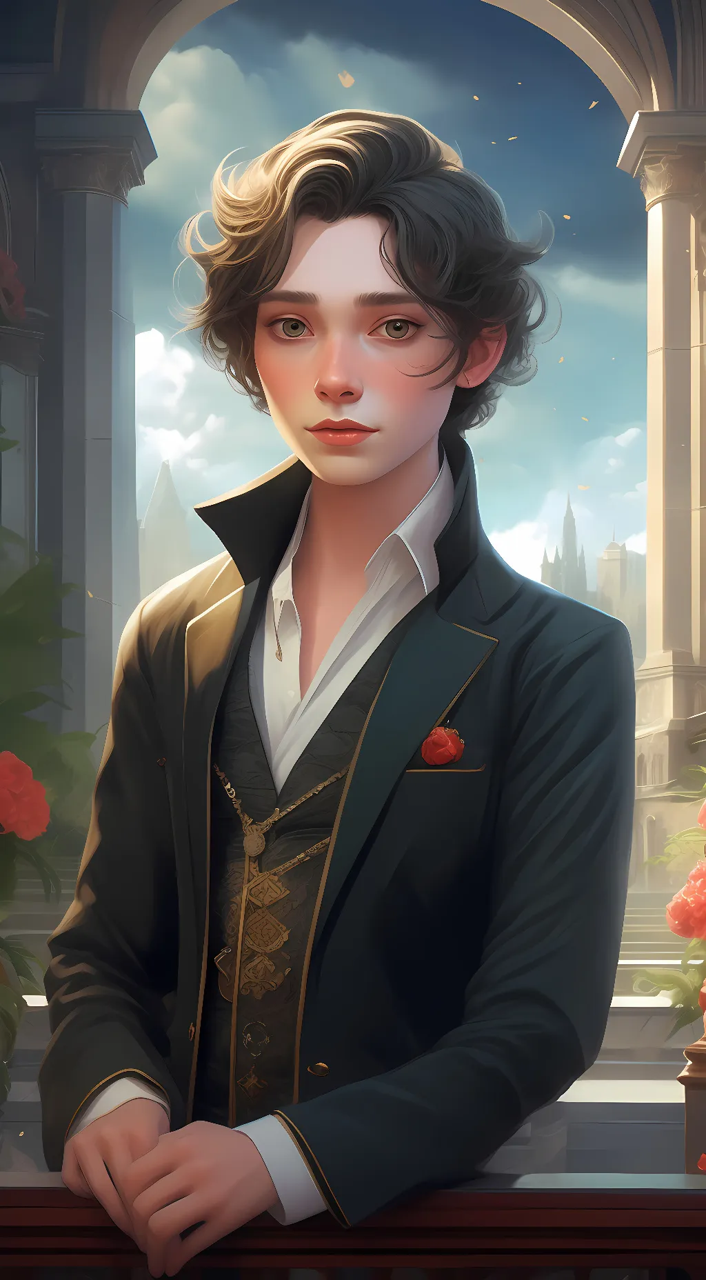 ai character: Kitsu background