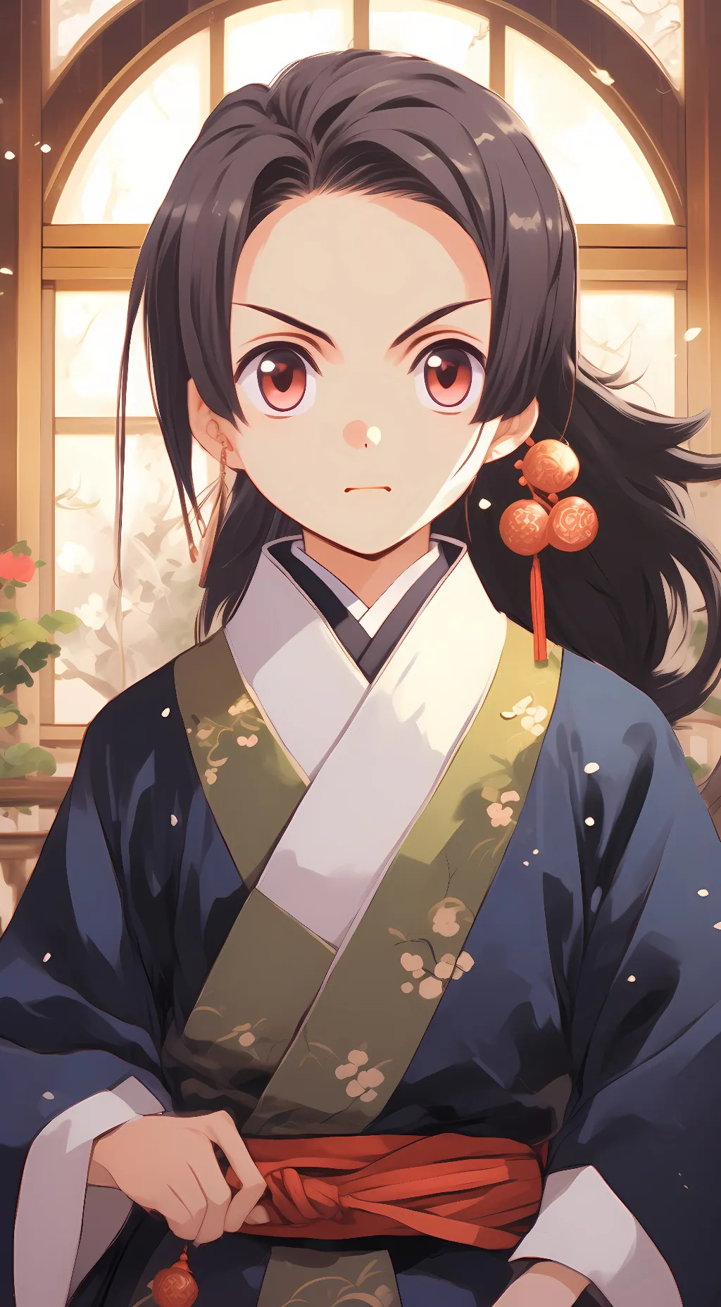 ai character: aoi kanzaie background