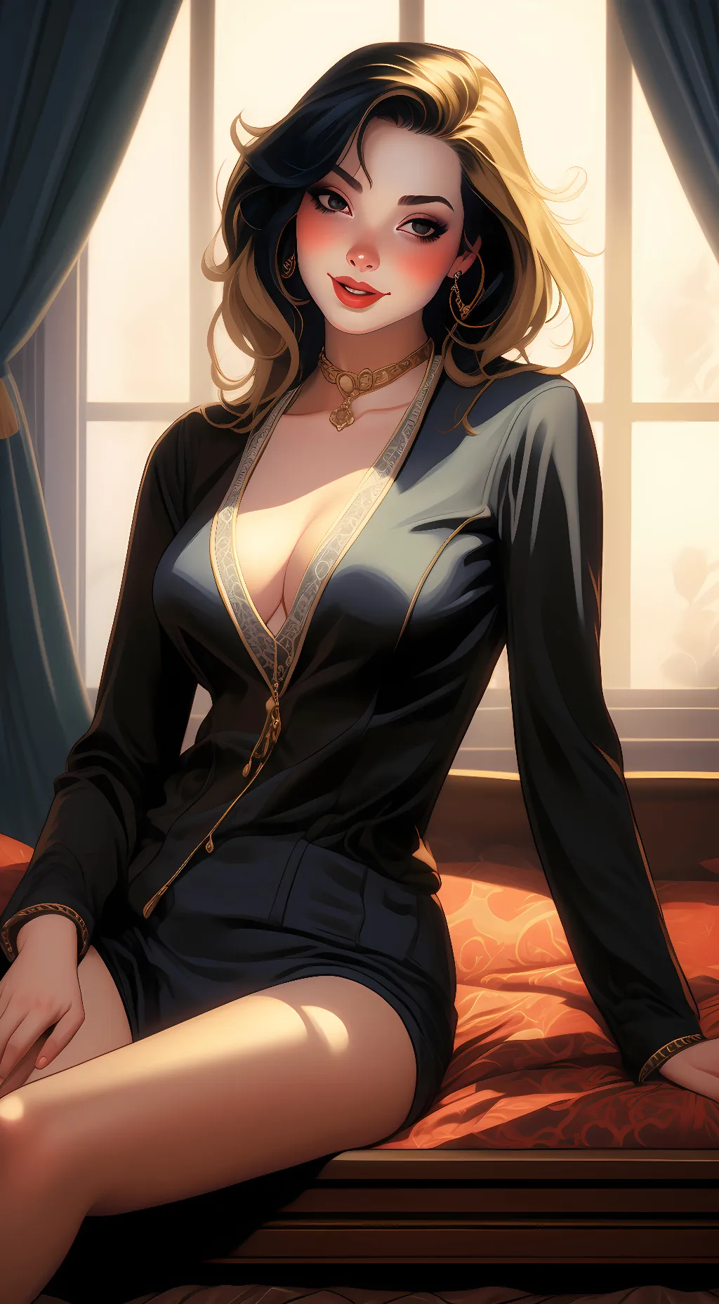 ai character: jazzmin background