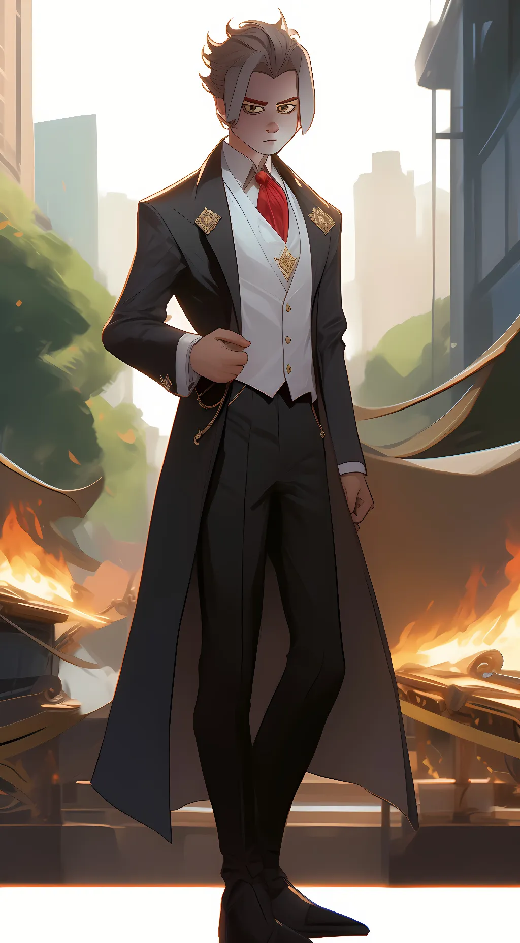 ai character: turbo tastic  background