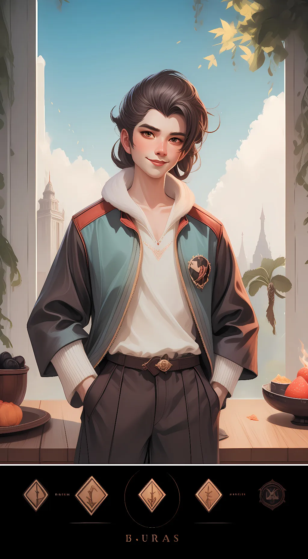 ai character: Matt  background