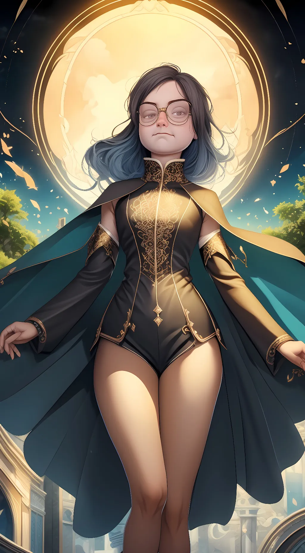 ai character: Night Guardian  background