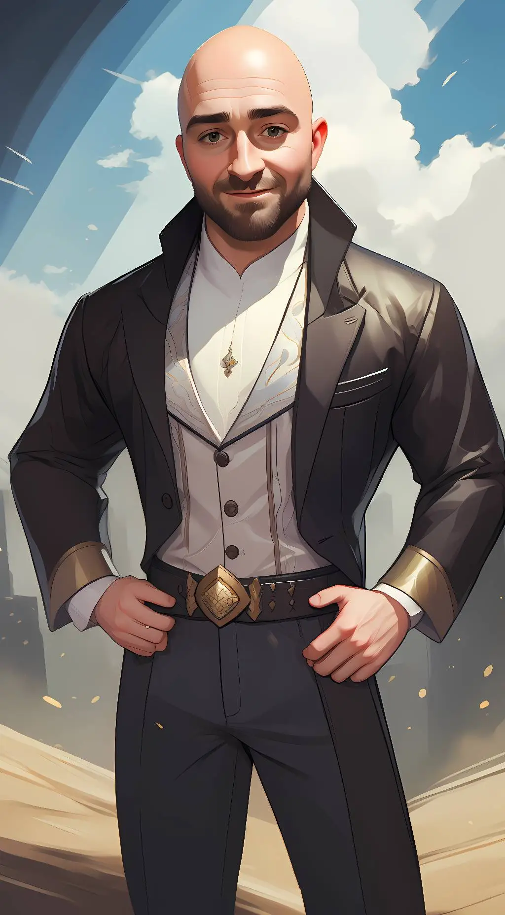 ai character: Thomas moser background