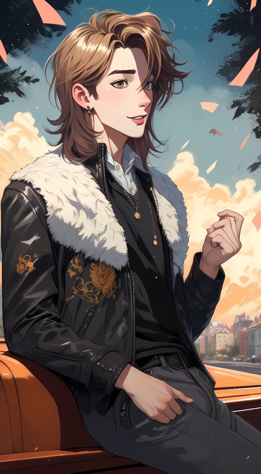 ai character: danny background