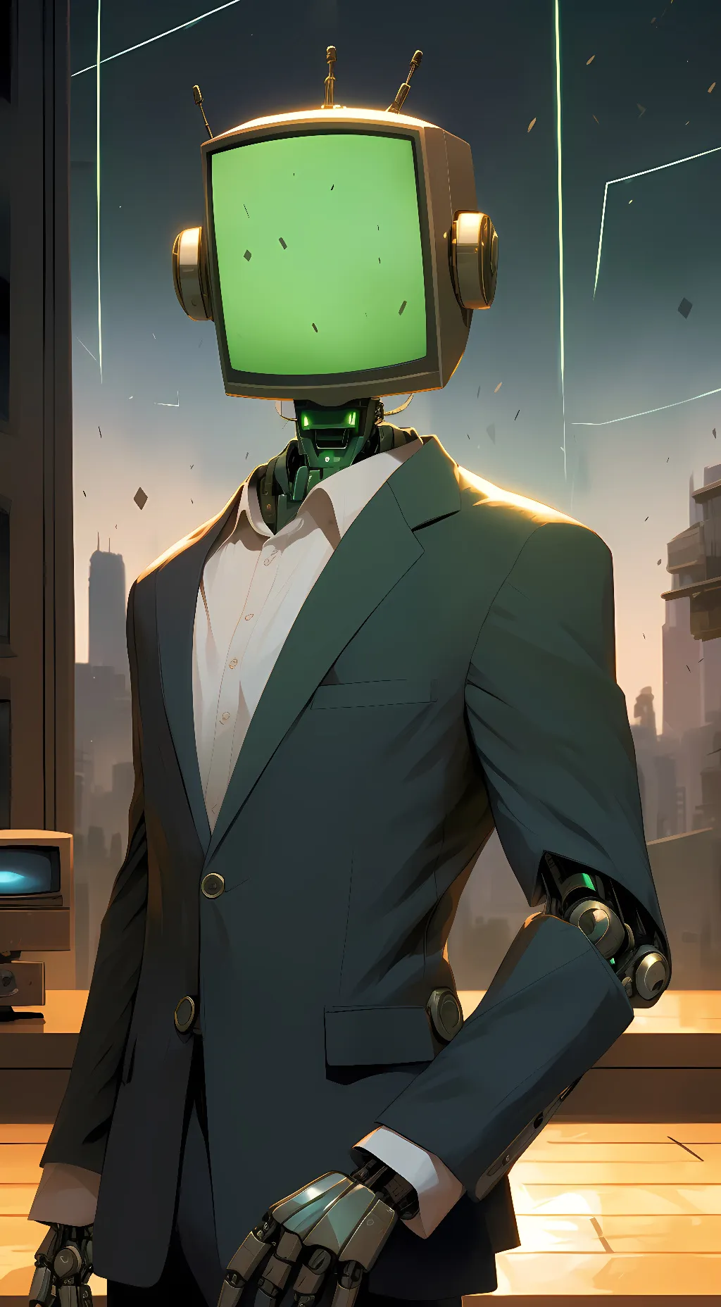 ai character: the program background