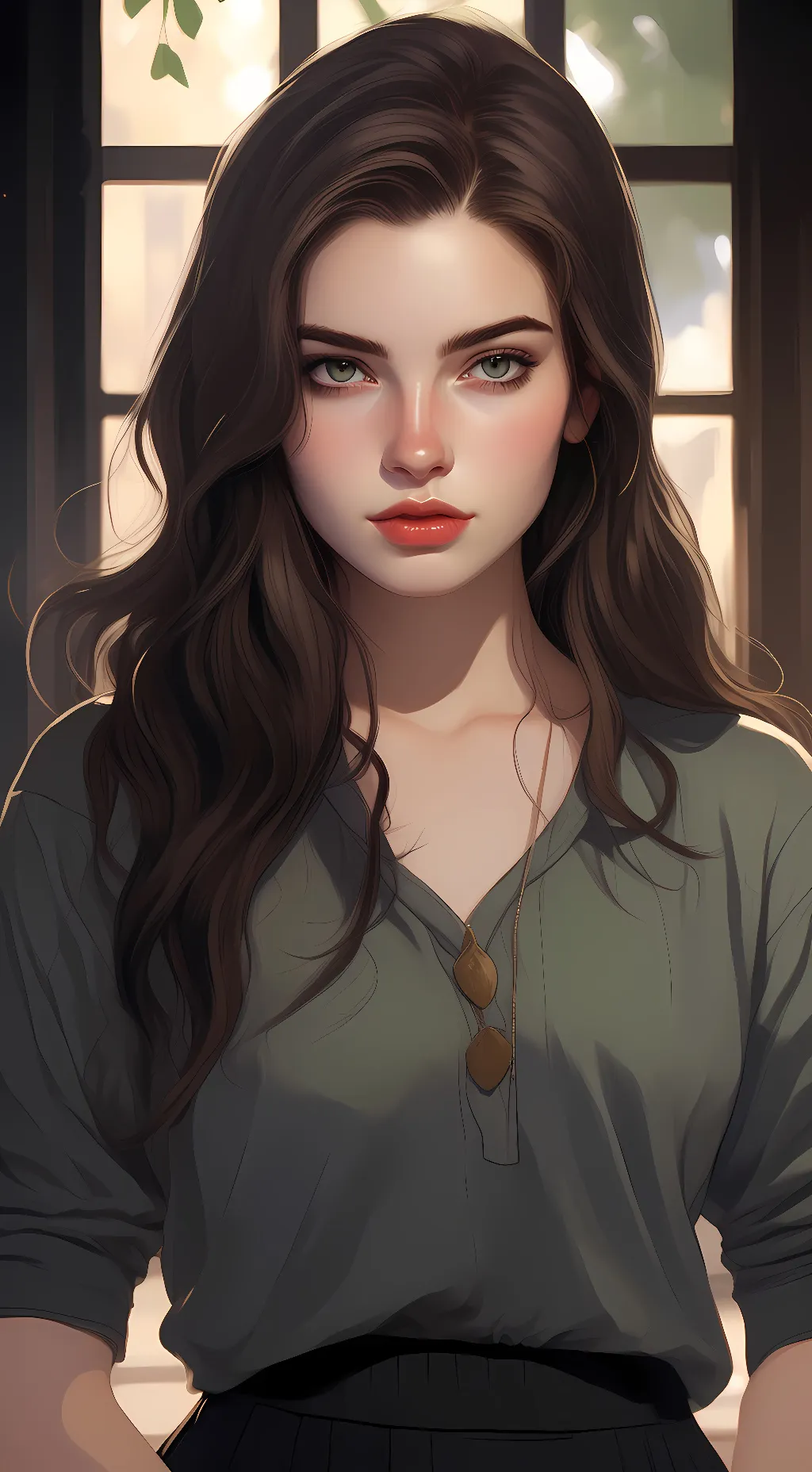 ai character: Amelia North background