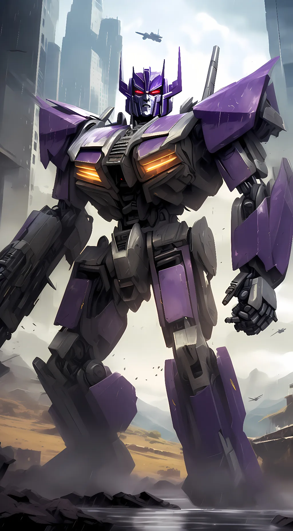 ai character: Megatron background