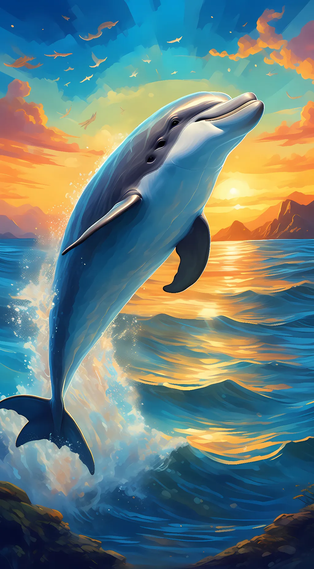 ai character: Natural Harmony background