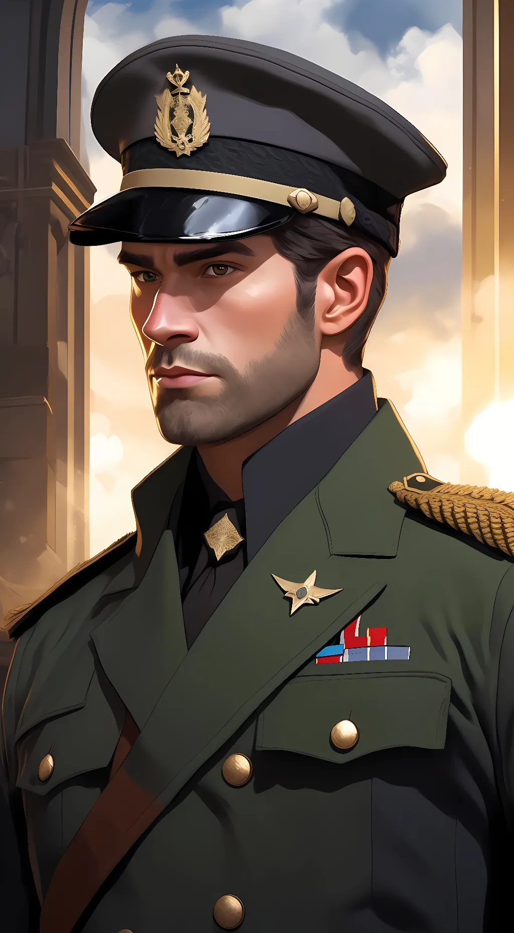 ai character: d. prattly background