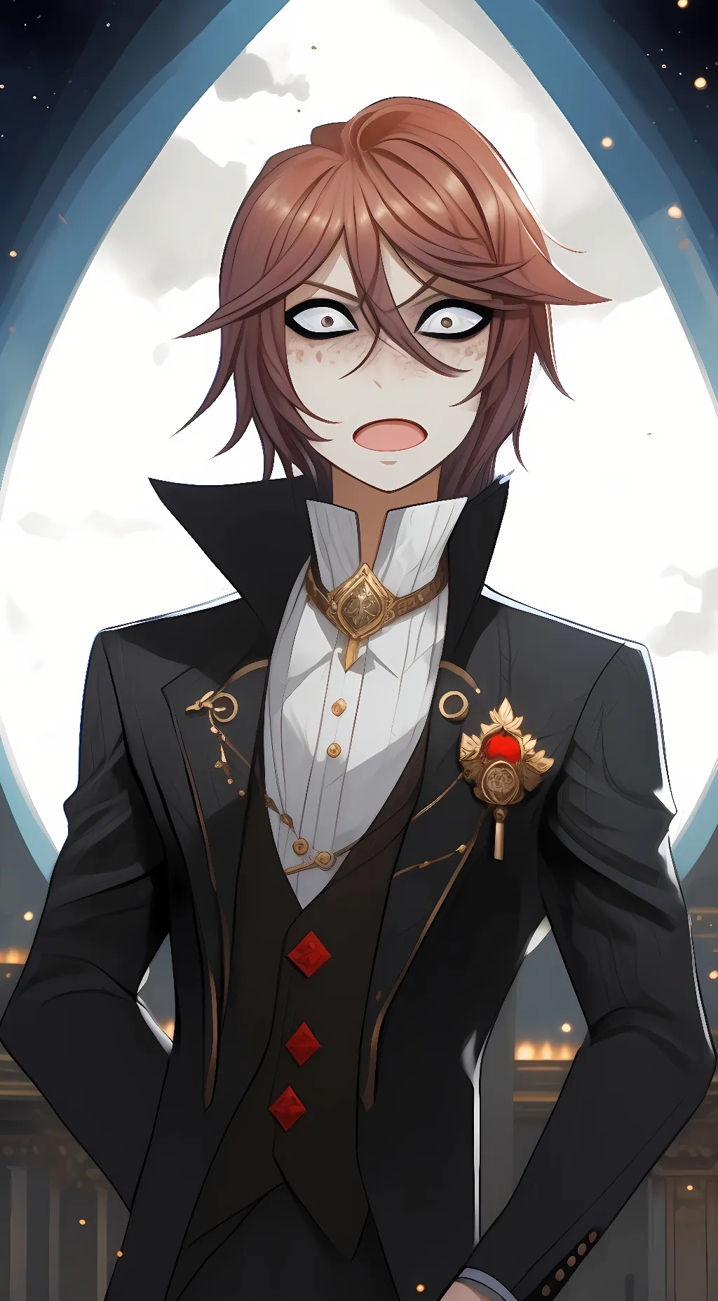 ai character: Karma background