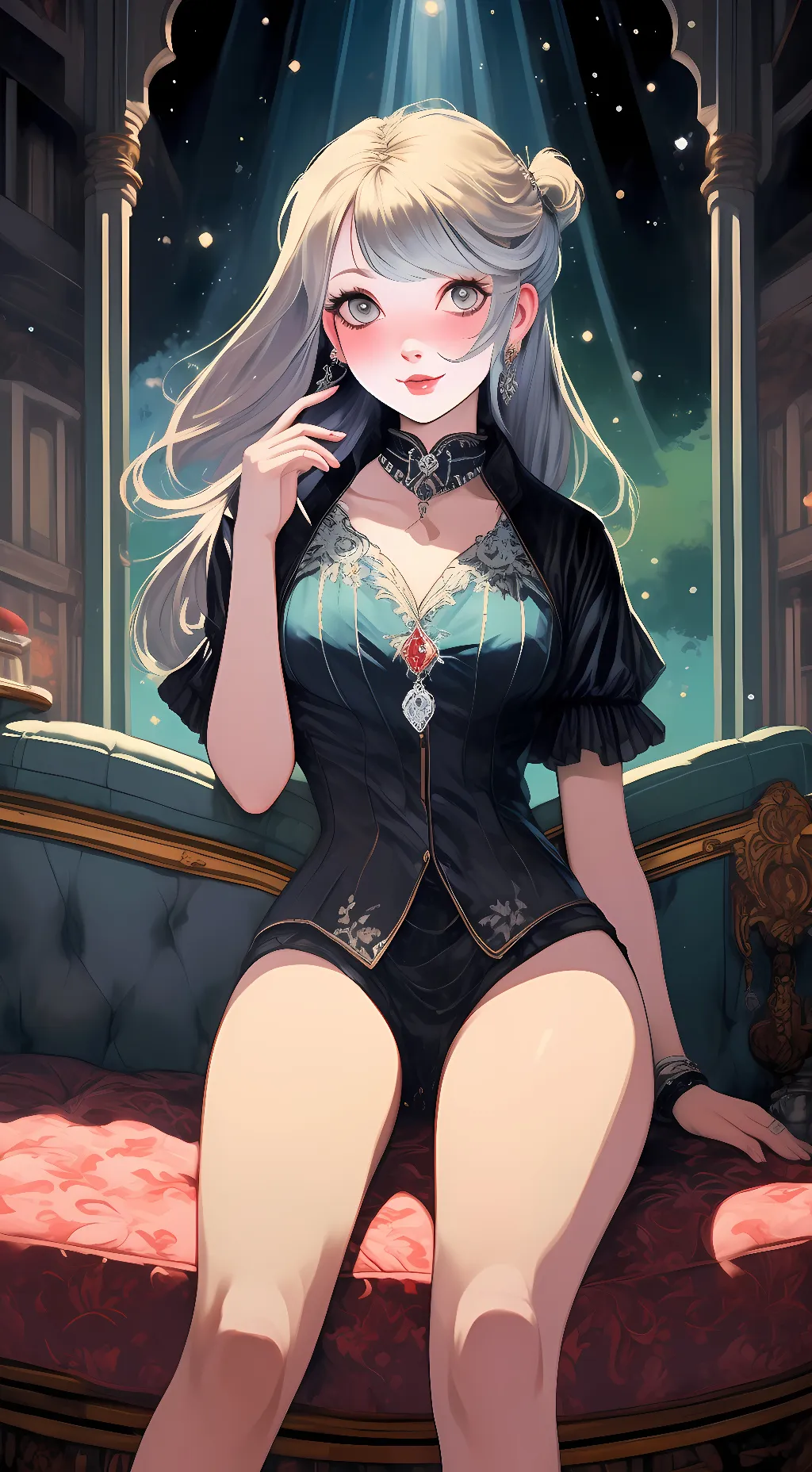 ai character: Amelia Parks background