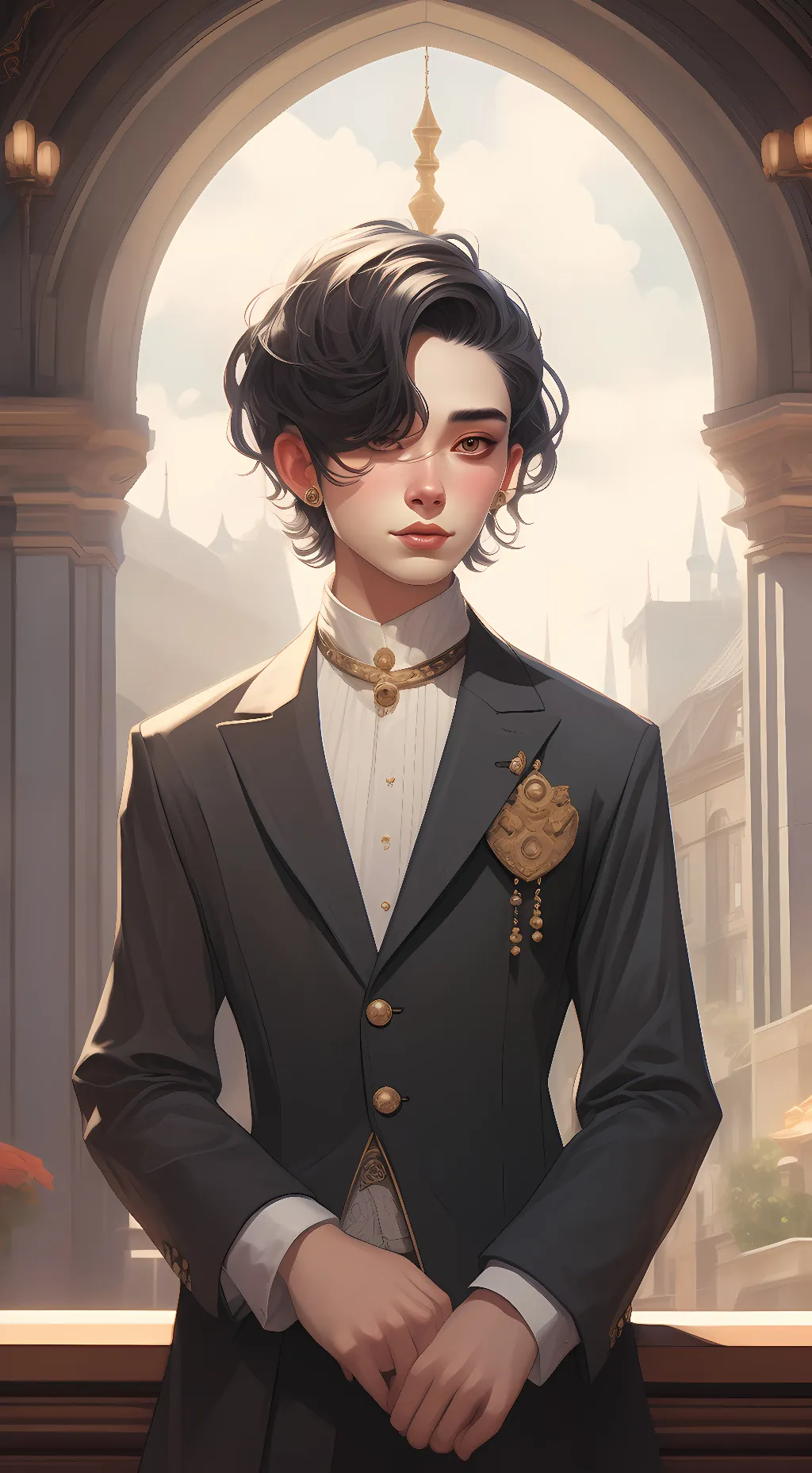 ai character: i see you background