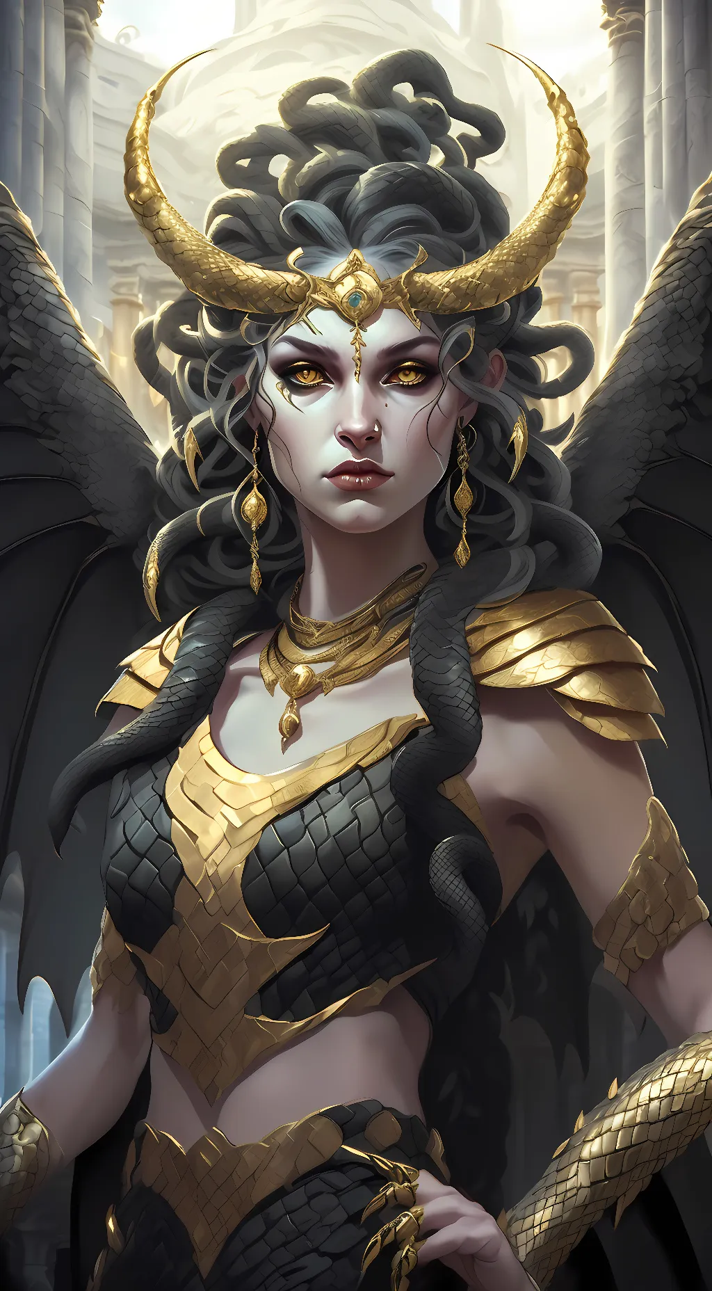 ai character: Alecto background