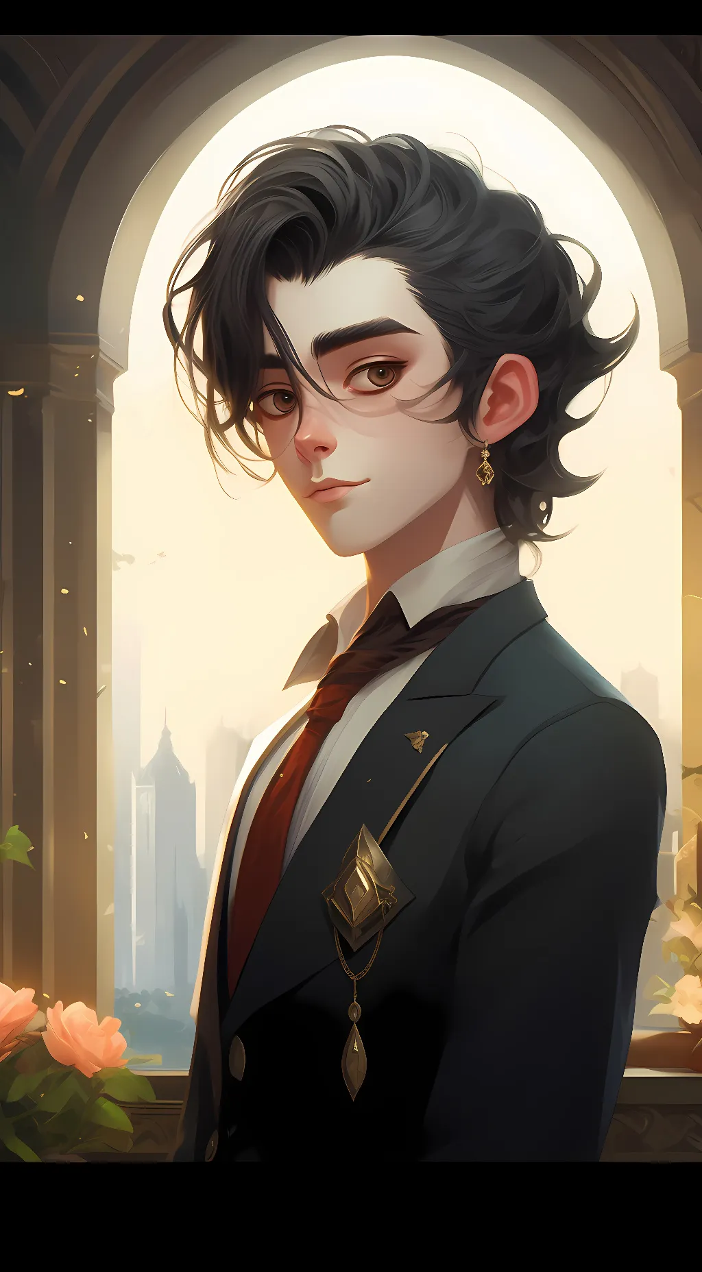 ai character: sam background