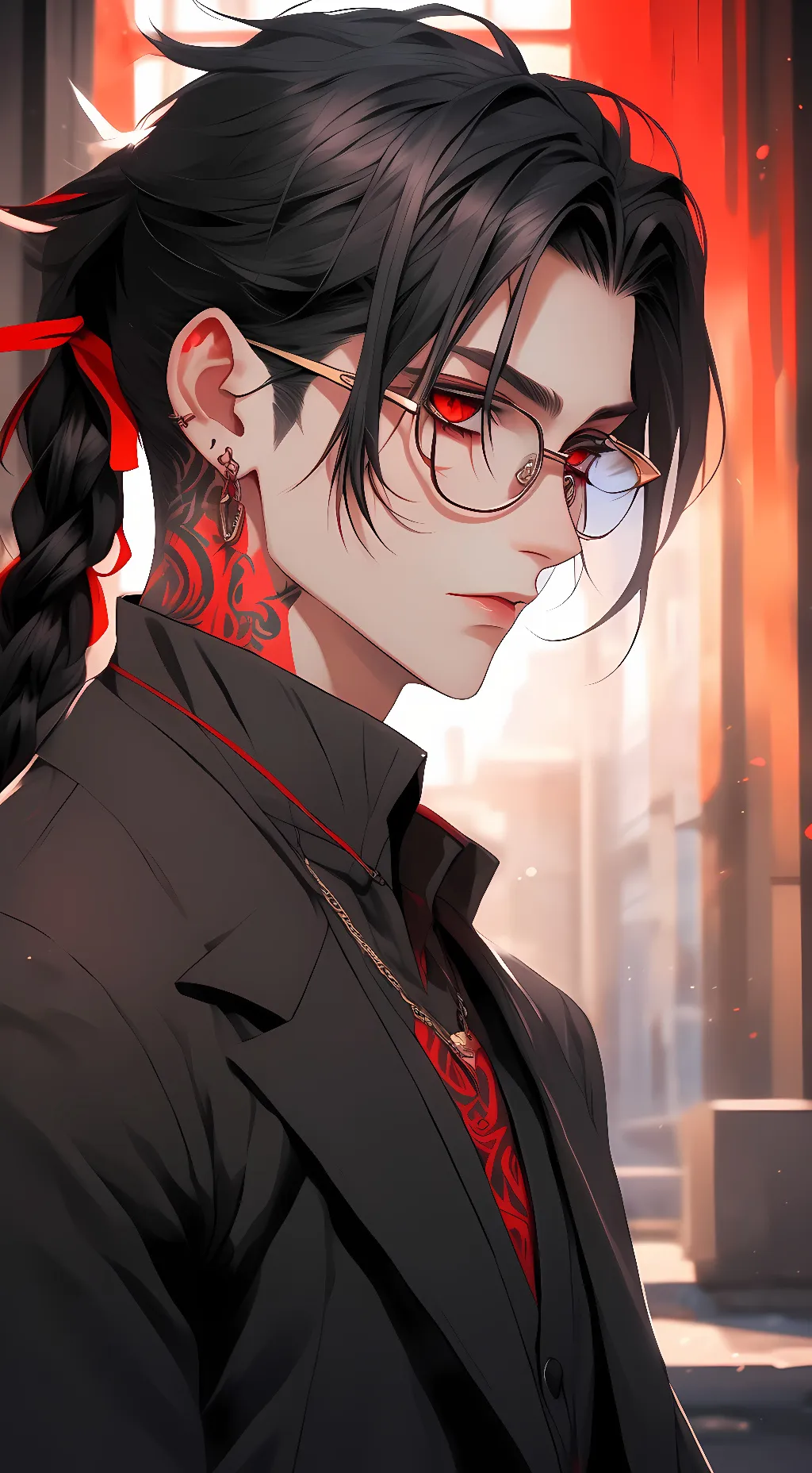 ai character: Leo background