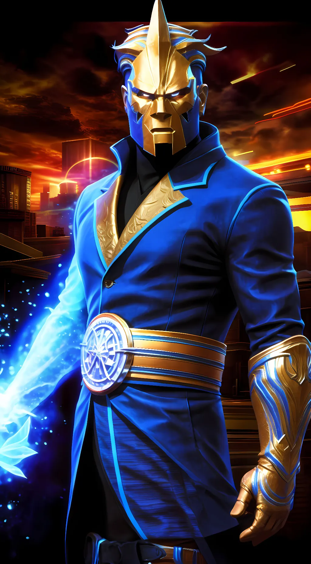 ai character: ÆGON the Forsaken  background