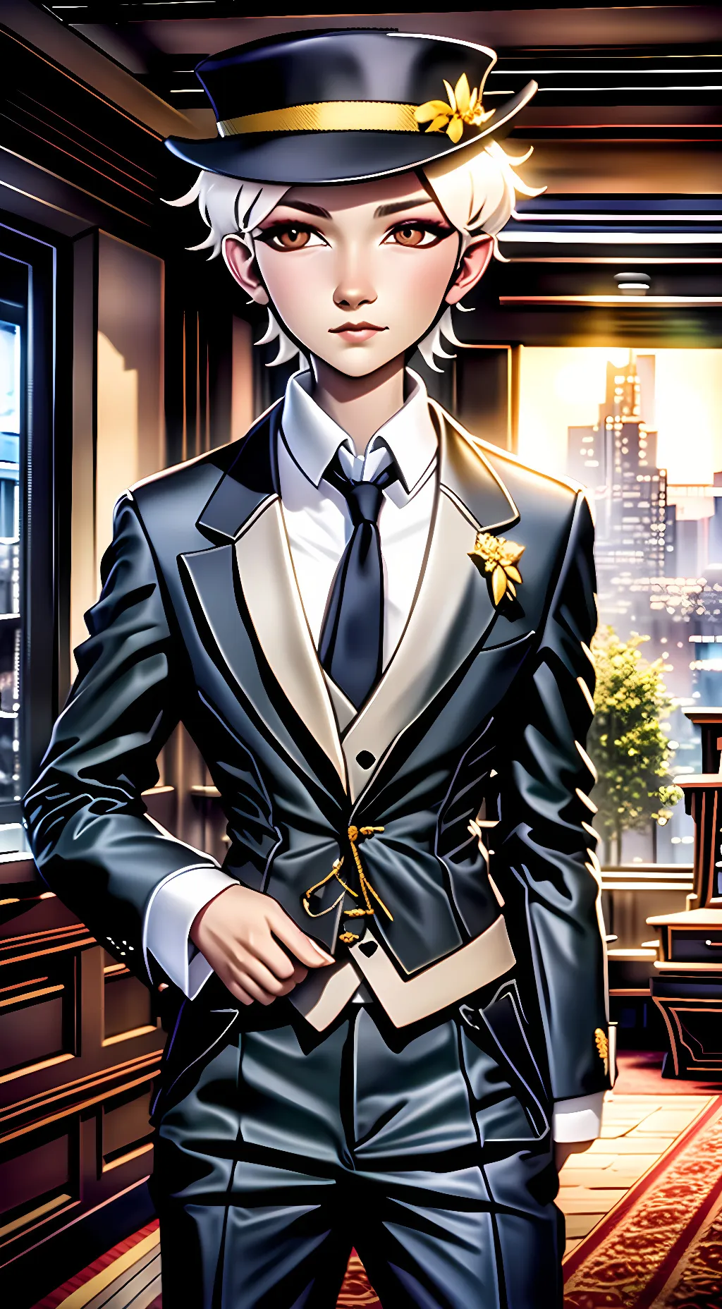 ai character: Cro background