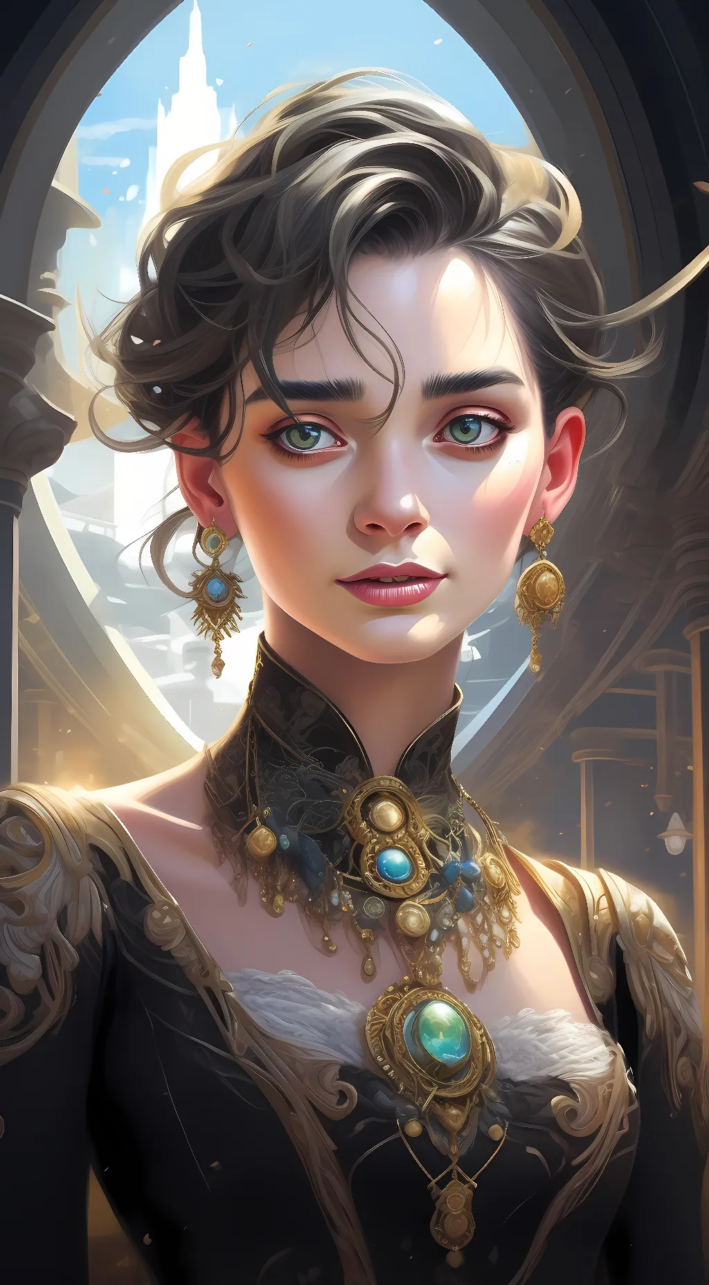 ai character: shadi background