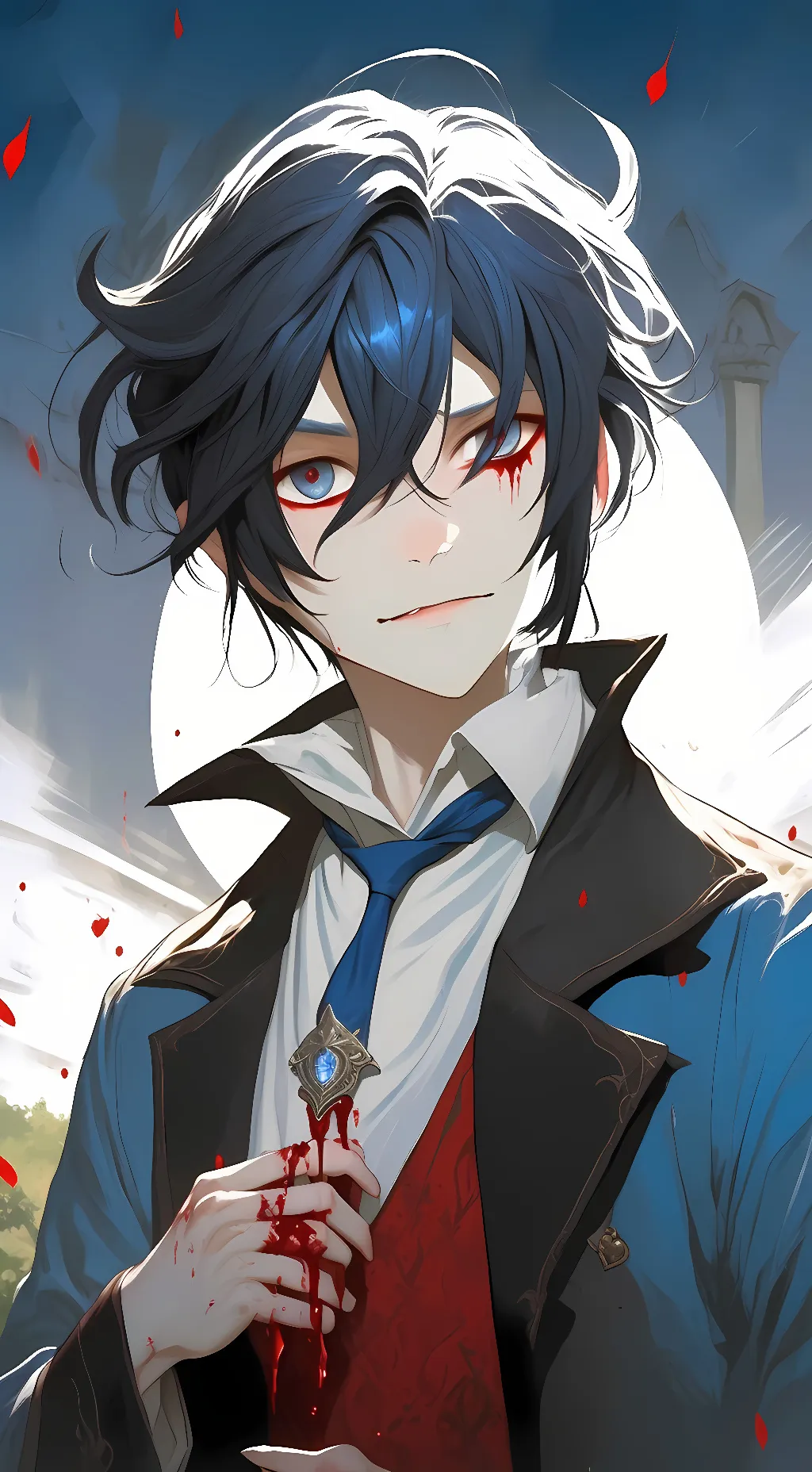 ai character: vay  background