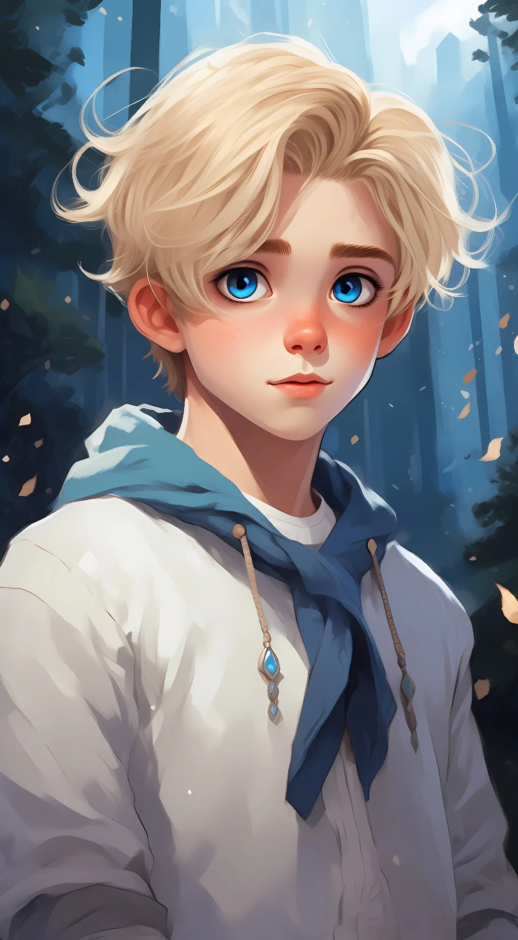 ai character: Asher  background